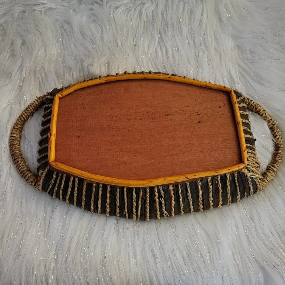 Oval Wooden Basket
